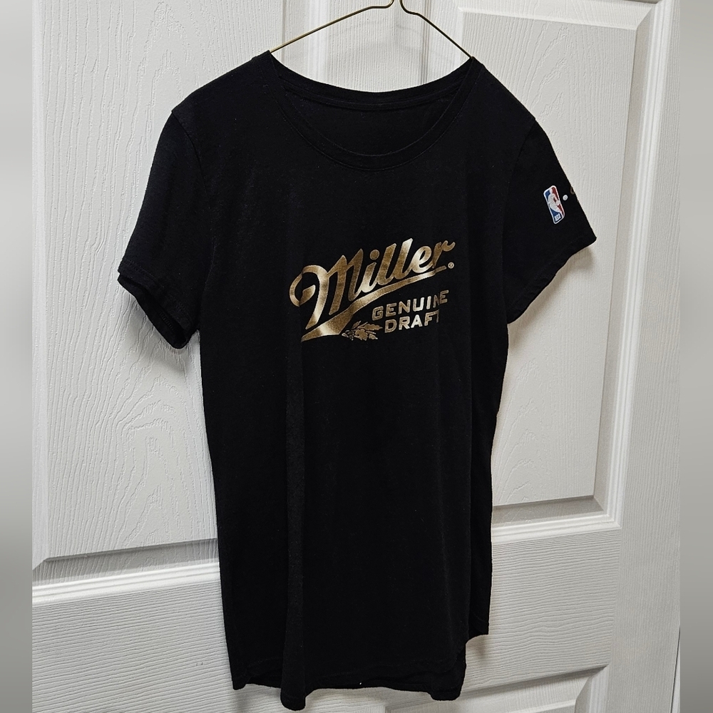 Miller Genuine Draft w/ NBA Logo,S/M